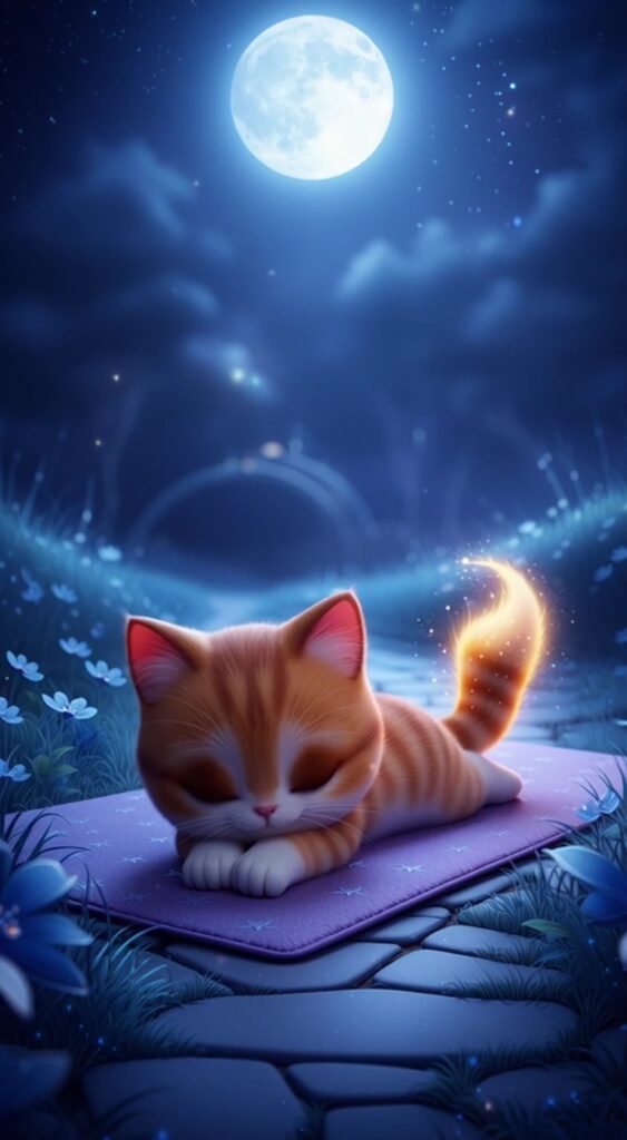 A Bedtime Cat Story for Grown-Ups: Goodnight with Miko